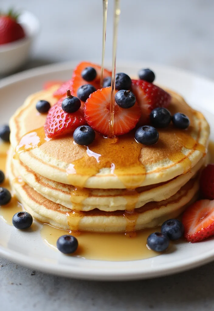 10 Buttermilk Dessert Recipes for Light Tender Treats - 6. Buttermilk Pancakes with Maple Syrup
