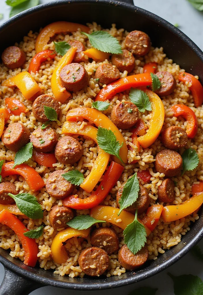 10 Chorizo Dinner Recipes for Bold Weeknight Meals - 3. One-Pan Chorizo and Rice