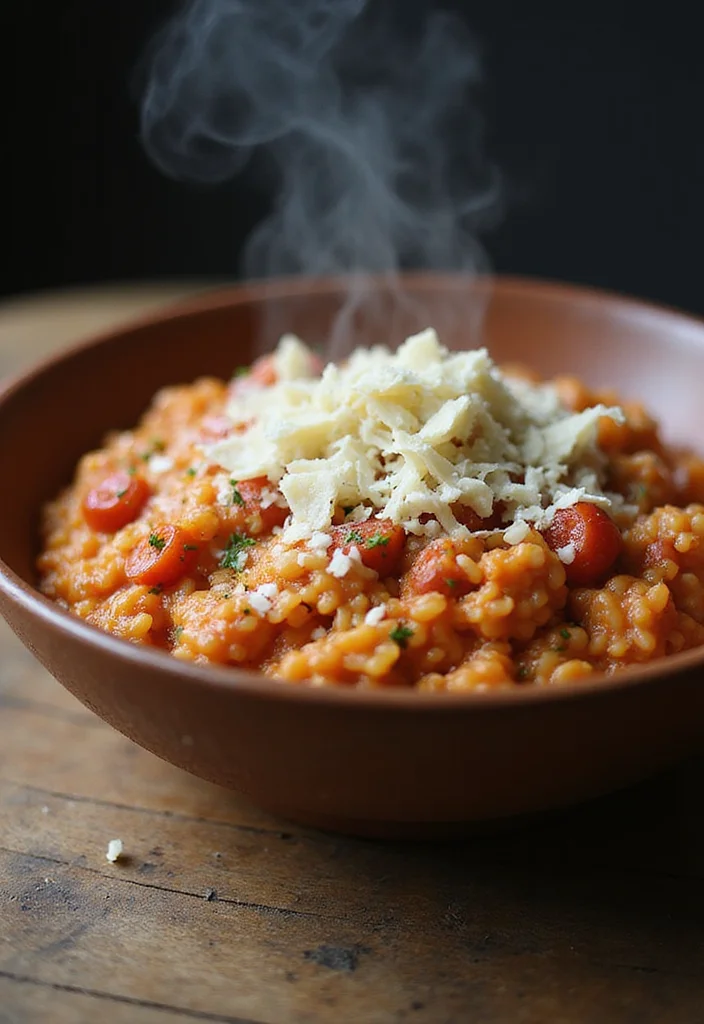 10 Chorizo Dinner Recipes for Bold Weeknight Meals - 6. Creamy Chorizo and Tomato Risotto