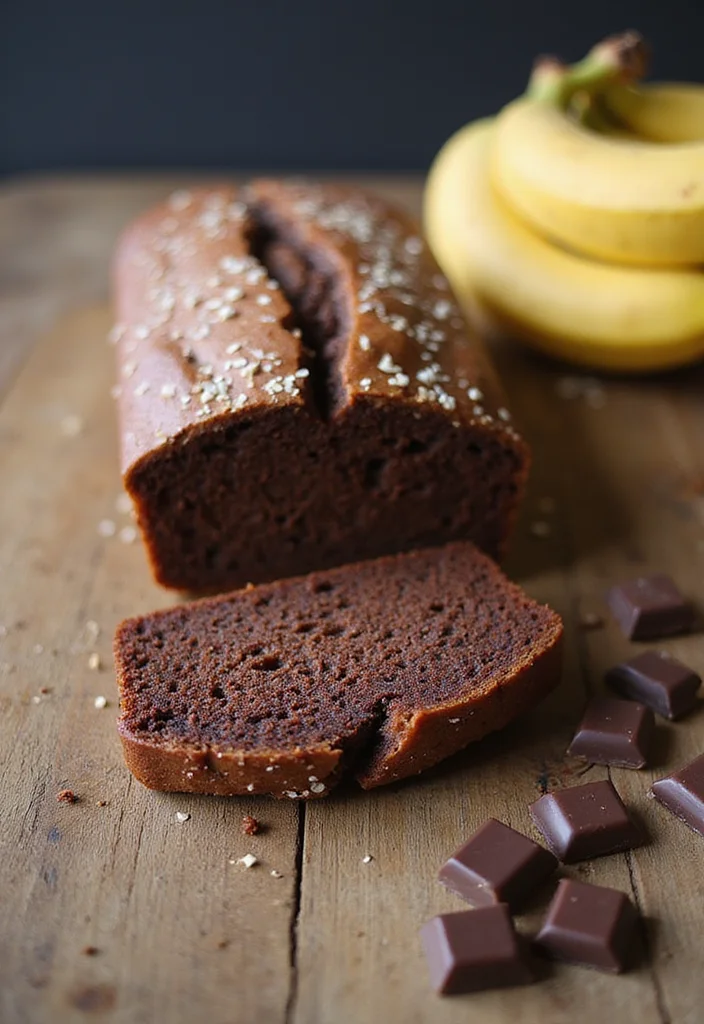 10 Easy Dessert Bread Recipes for Quick Baking - 6. Coconut Flour Chocolate Banana Bread