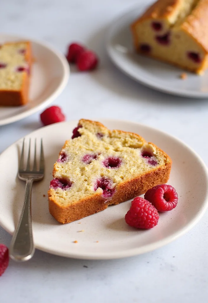 10 Easy Dessert Bread Recipes for Quick Baking - 7. Raspberry Almond Loaf