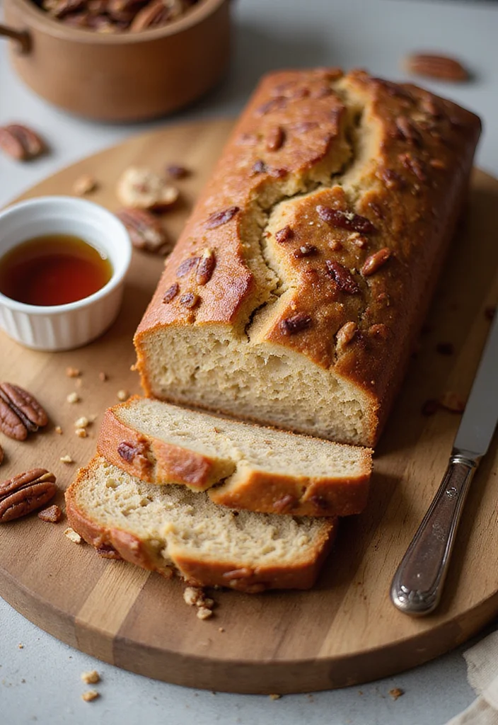 10 Easy Dessert Bread Recipes for Quick Baking - 8. Maple Pecan Bread