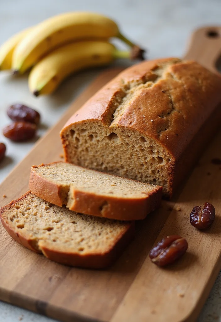 10 Healthy Date Recipes for Natural Sweetness - 5. Date-Sweetened Banana Bread