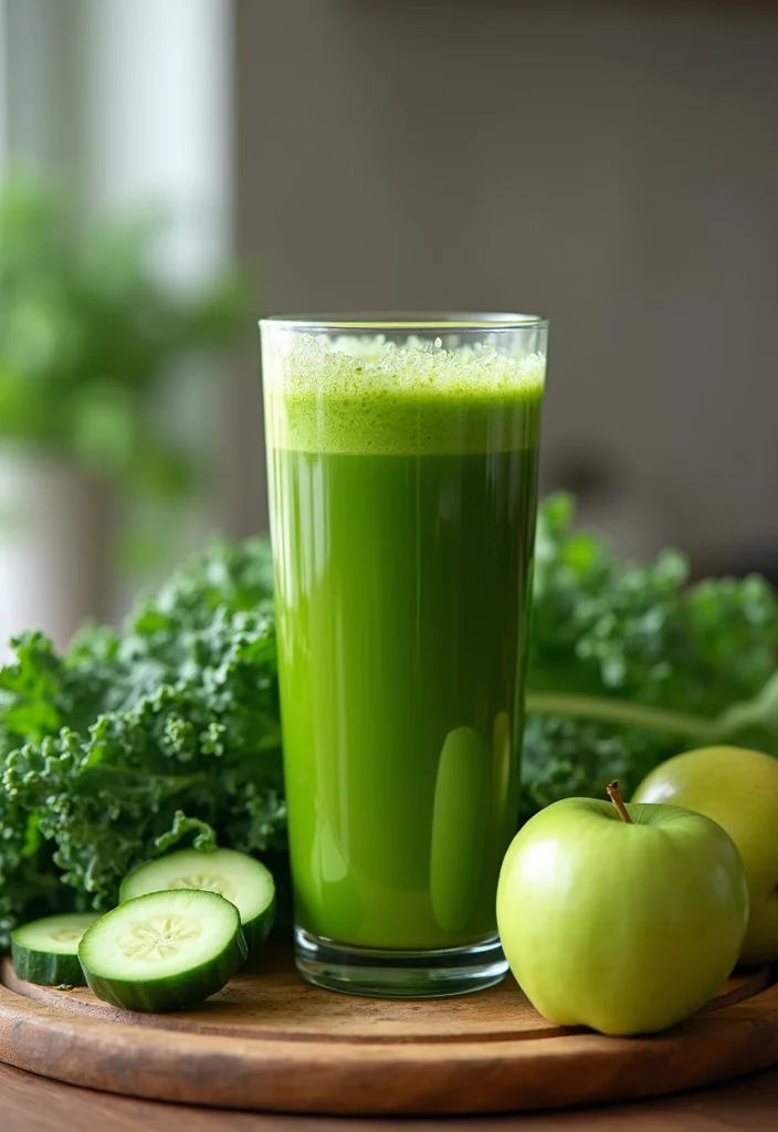 10 Healthy Juice Recipes for Fresh Daily Boosts - 1. Green Detox Delight