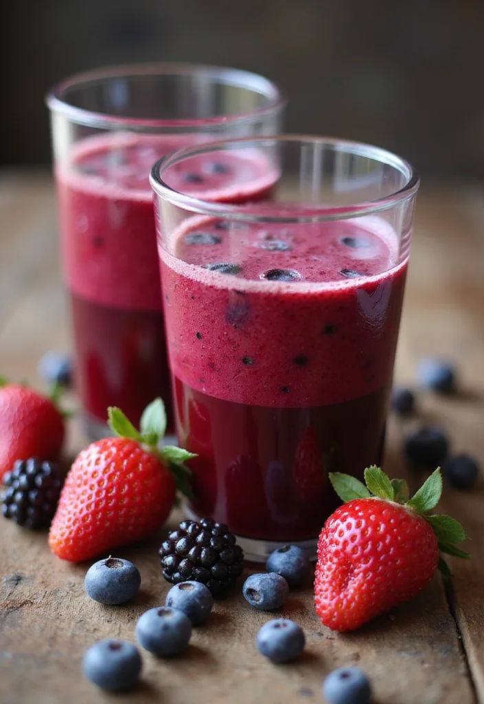 10 Healthy Juice Recipes for Fresh Daily Boosts - 3. Berry Boost Bliss