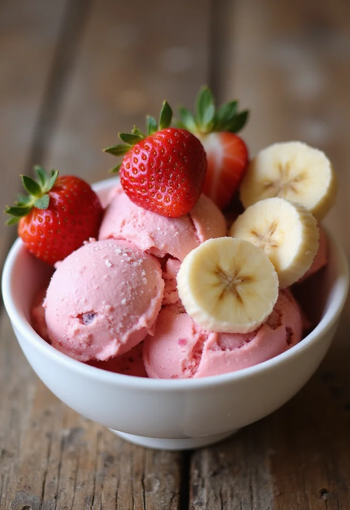 10 Healthy Ninja Creami Recipes for Light Treats - 1. Strawberry Banana Bliss