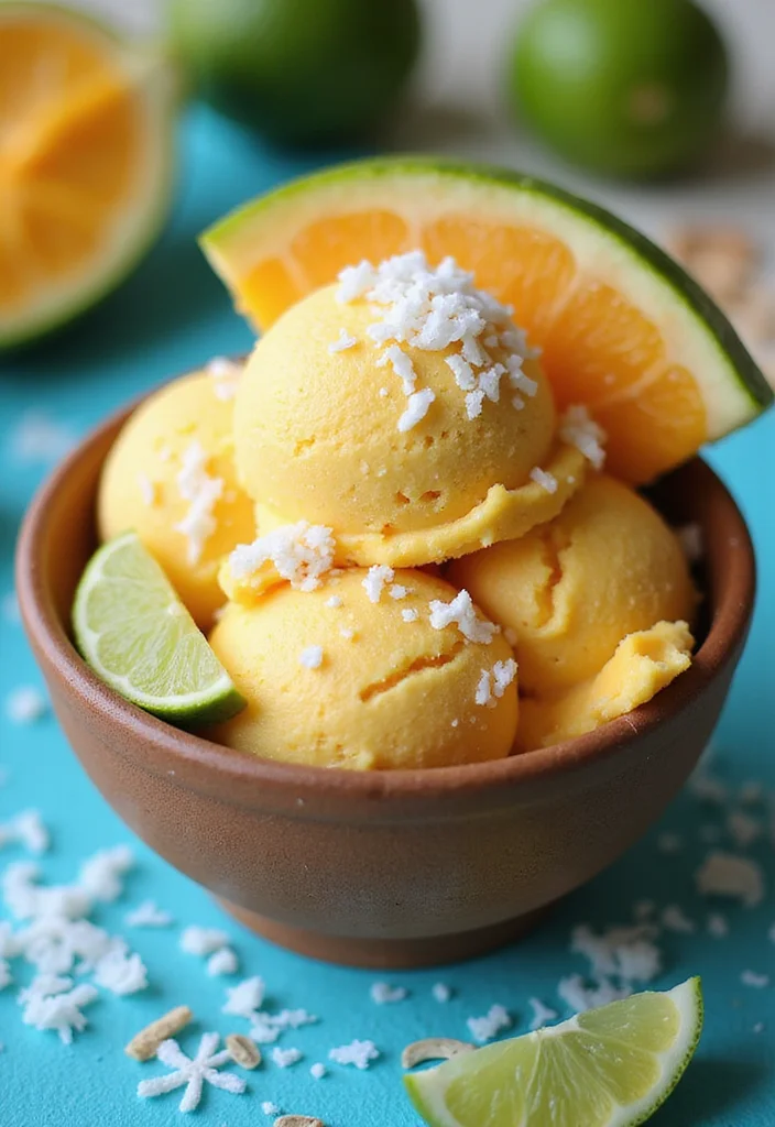 10 Healthy Ninja Creami Recipes for Light Treats - 3. Mango Coconut Paradise