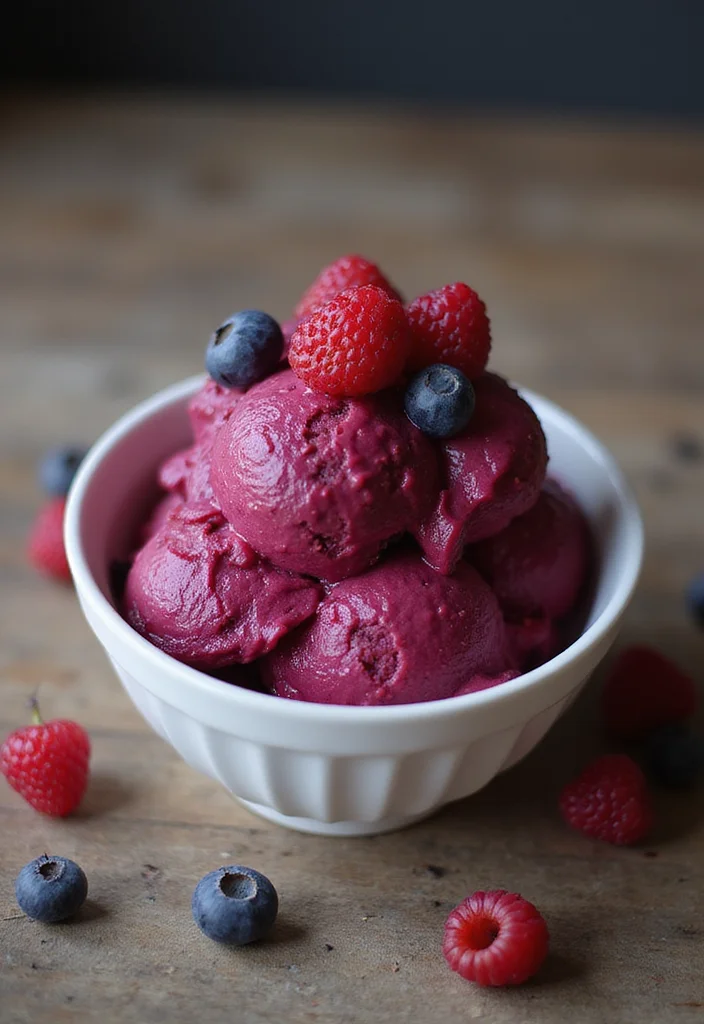 10 Healthy Ninja Creami Recipes for Light Treats - 4. Berry Beet Frozen Yogurt