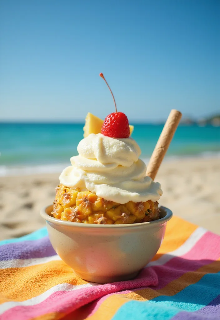 10 Healthy Ninja Creami Recipes for Light Treats - 8. Creamy Pineapple Soft Serve