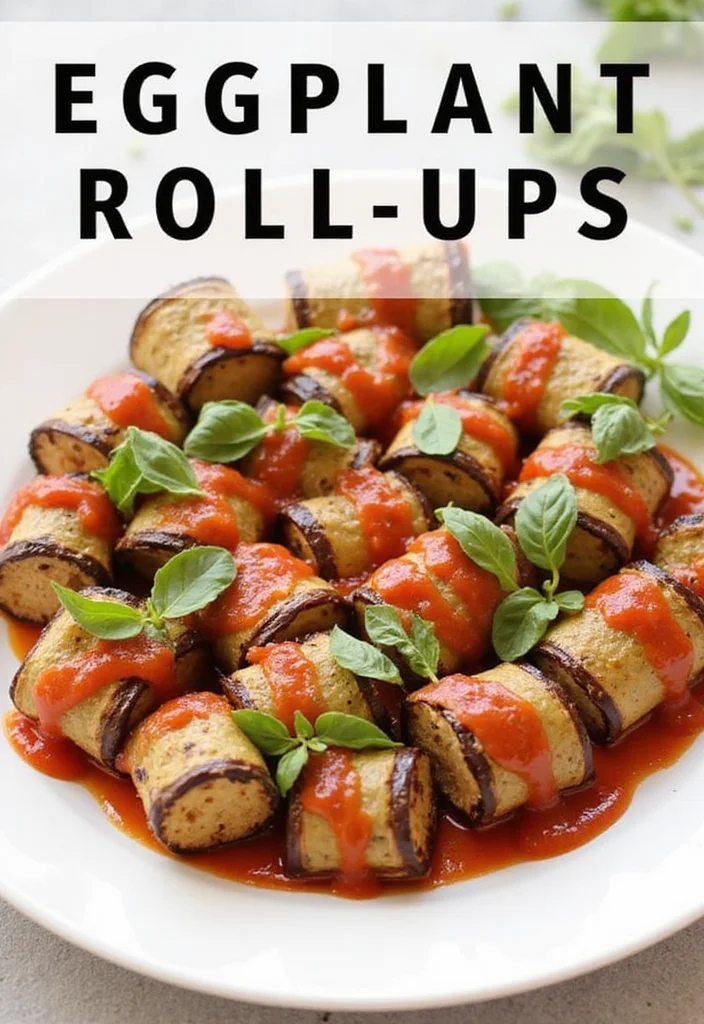 10 Keto Eggplant Recipes for Flavorful Low Carb Dinners - 3. Grilled Eggplant Roll-Ups