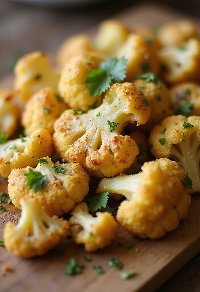 10 Keto Friendly Vegetable Recipes for Easy Sides - 1. Garlic Butter Roasted Cauliflower