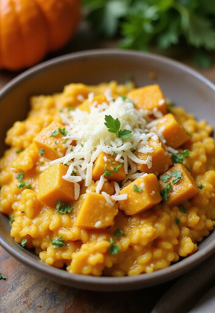 10 Keto Squash Recipes for Cozy Low Carb Meals - 5. Savory Pumpkin Risotto