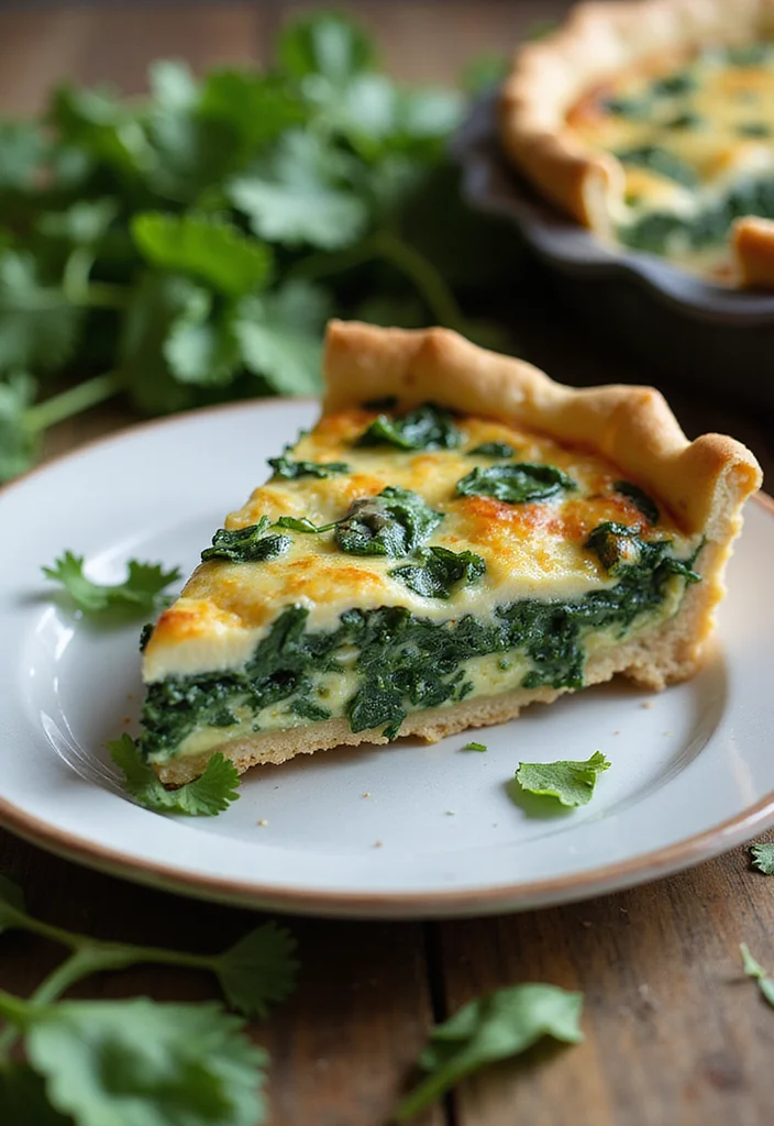 10 Low Carb Vegan Recipes for Fresh Everyday Eating - 4. Spinach and Tofu Quiche