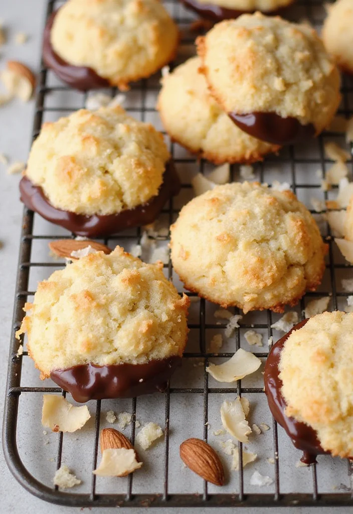 10 No Butter Dessert Recipes with Great Texture - 4. Coconut Macaroons