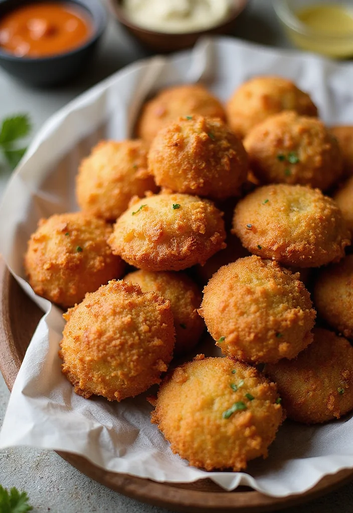 10 Vegan Soul Food Recipes with Big Flavor - 10. Vegan Hush Puppies