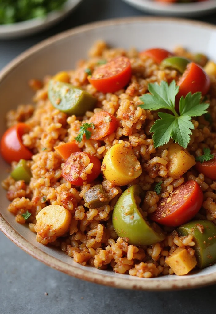 10 Vegan Soul Food Recipes with Big Flavor - 8. Vegan Jambalaya
