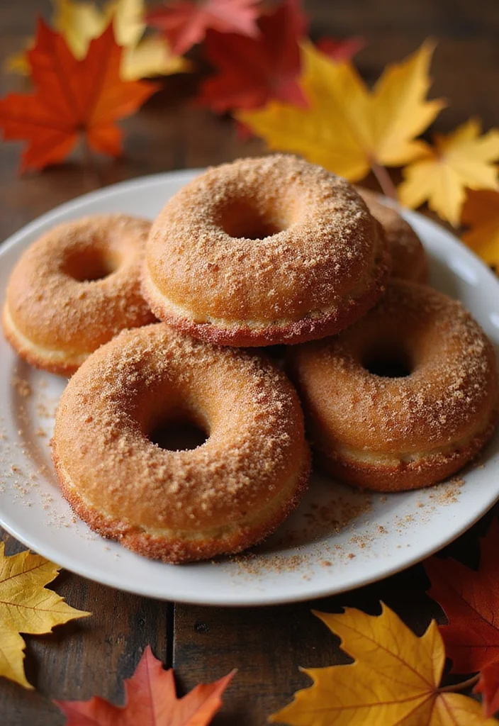 12 Autumn Dessert Recipes for Warm Seasonal Baking - 10. Warm Spiced Cider Doughnuts