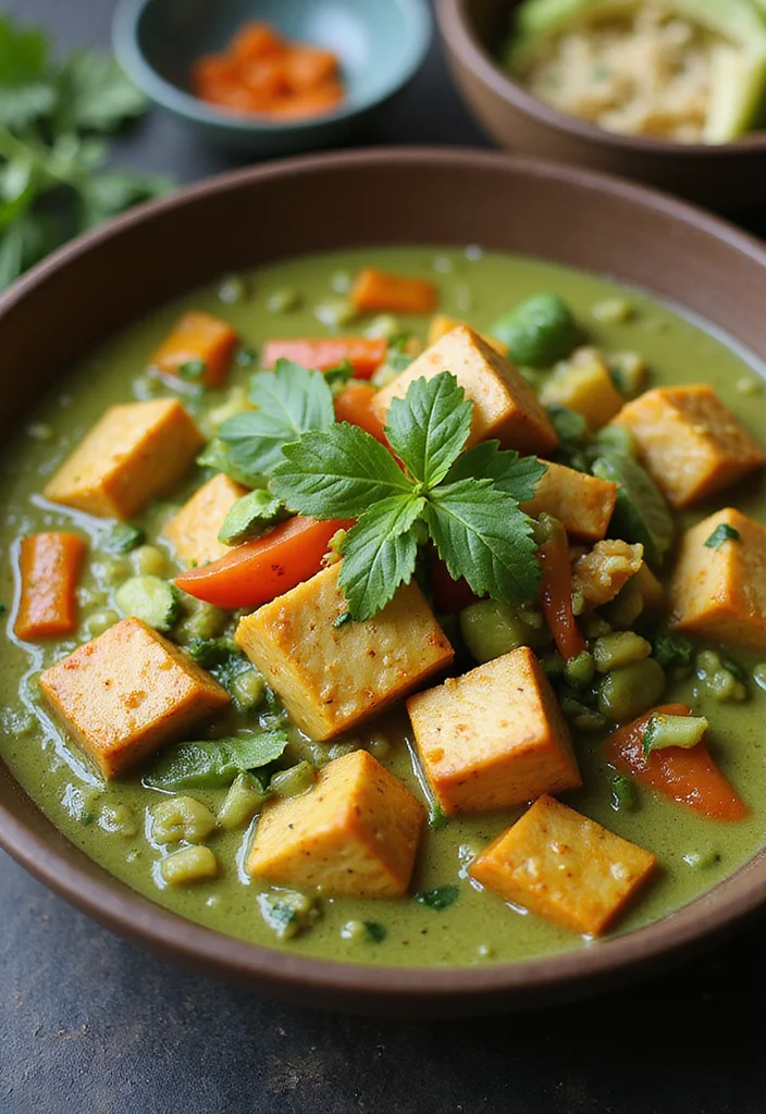12 Date Night Dinner Recipes for Relaxed Evenings - 9. Thai Green Curry with Tofu