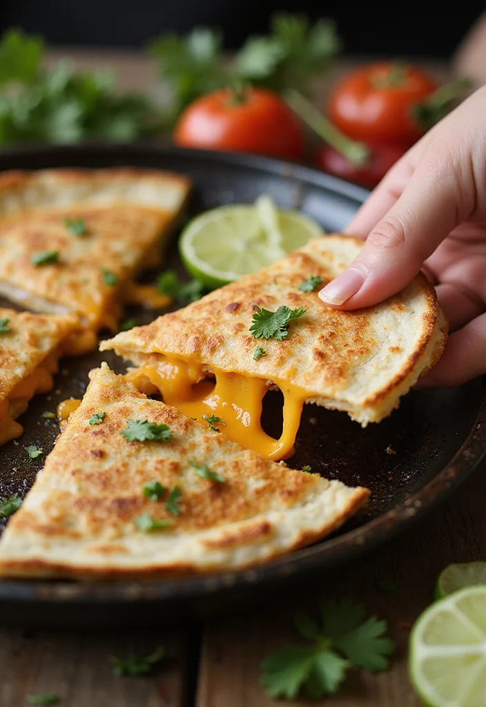 12 Easy Dinner Recipes for Families with Kids - 1. Cheesy Vegetable Quesadillas