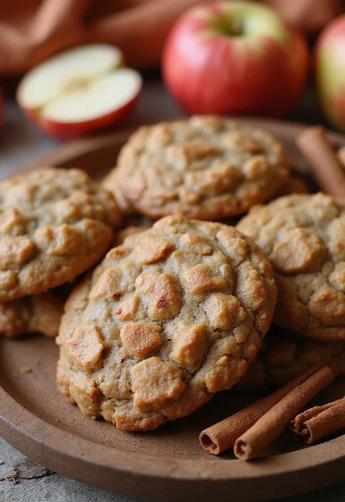 12 Easy Fall Dessert Recipes with Cozy Seasonal Flavors - 1. Apple Cinnamon Oatmeal Cookies