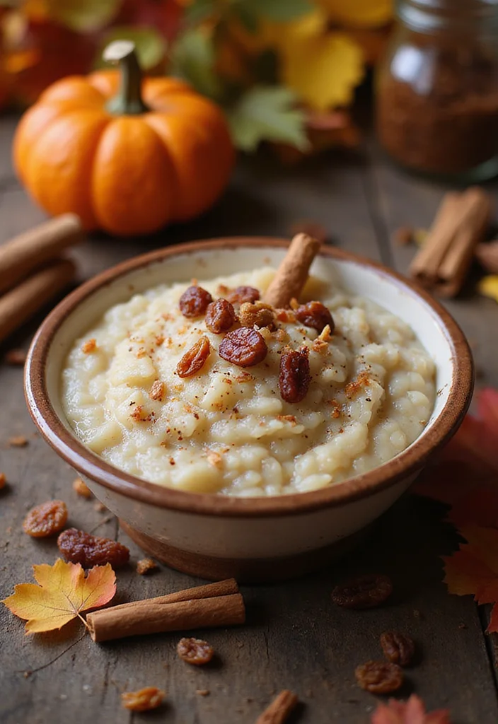 12 Easy Fall Dessert Recipes with Cozy Seasonal Flavors - 11. Chai-Spiced Rice Pudding