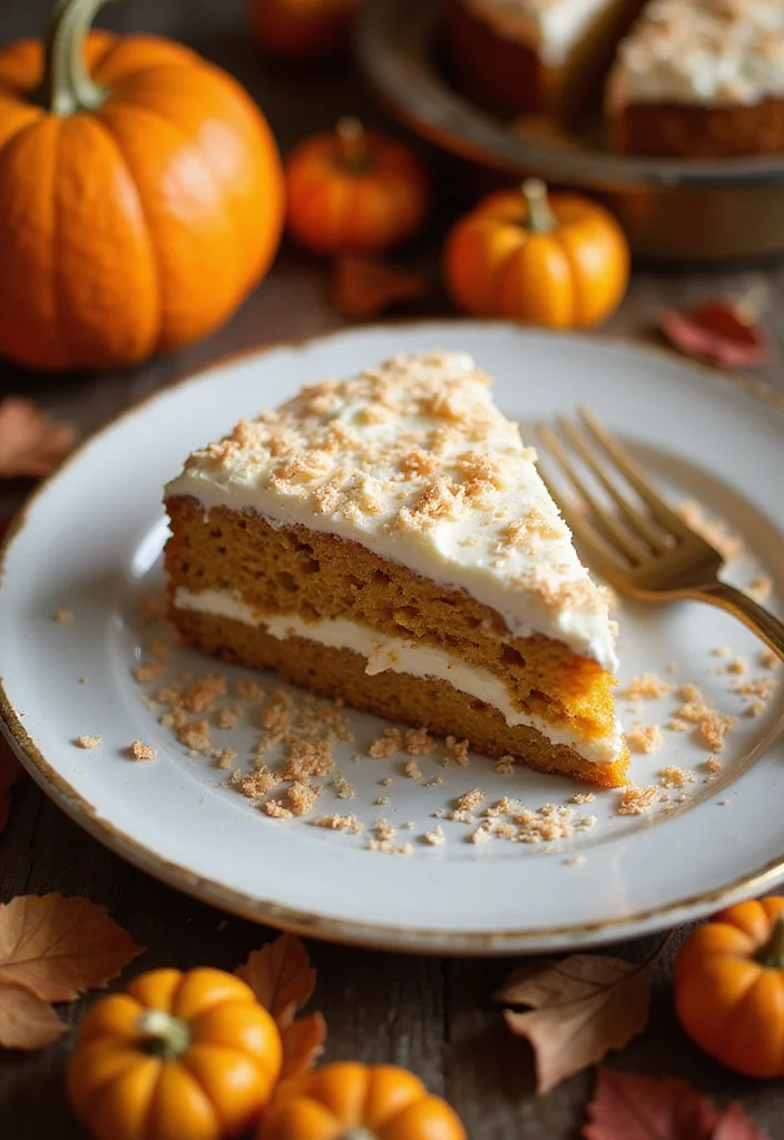 12 Easy Fall Dessert Recipes with Cozy Seasonal Flavors - 12. Coconut Pumpkin Cake