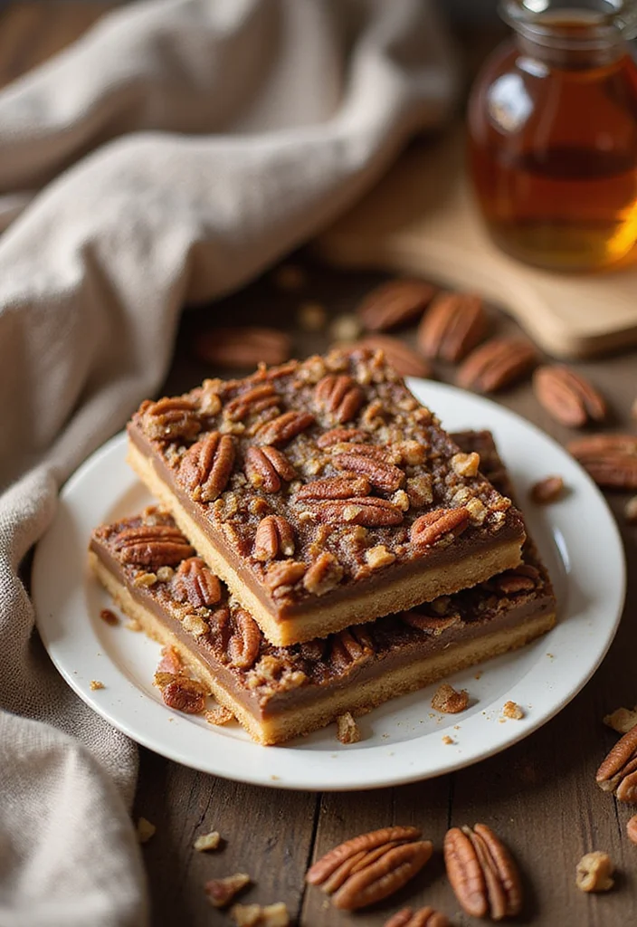 12 Easy Fall Dessert Recipes with Cozy Seasonal Flavors - 3. Maple Pecan Pie Bars