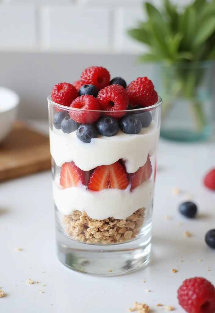 12 Easy Healthy Food Recipes Anyone Can Make - 5. Greek Yogurt Parfait