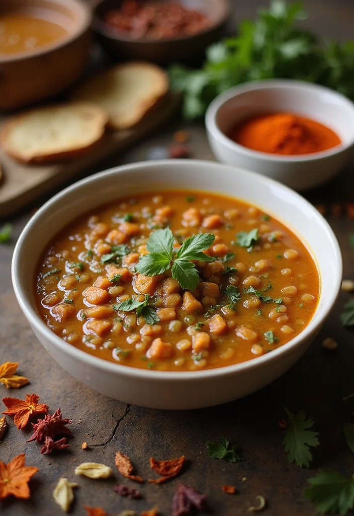 12 Easy Healthy Slow Cooker Recipes for Busy Days - 12. Moroccan Lentil Soup