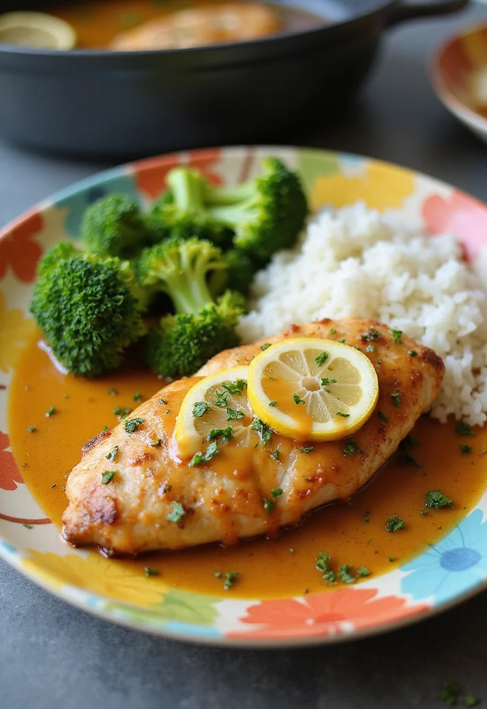 12 Easy Healthy Slow Cooker Recipes for Busy Days - 2. Lemon Garlic Chicken