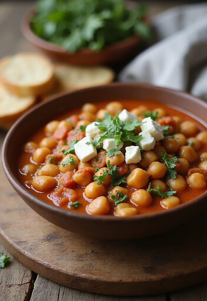 12 Easy Healthy Slow Cooker Recipes for Busy Days - 7. Mediterranean Chickpea Stew