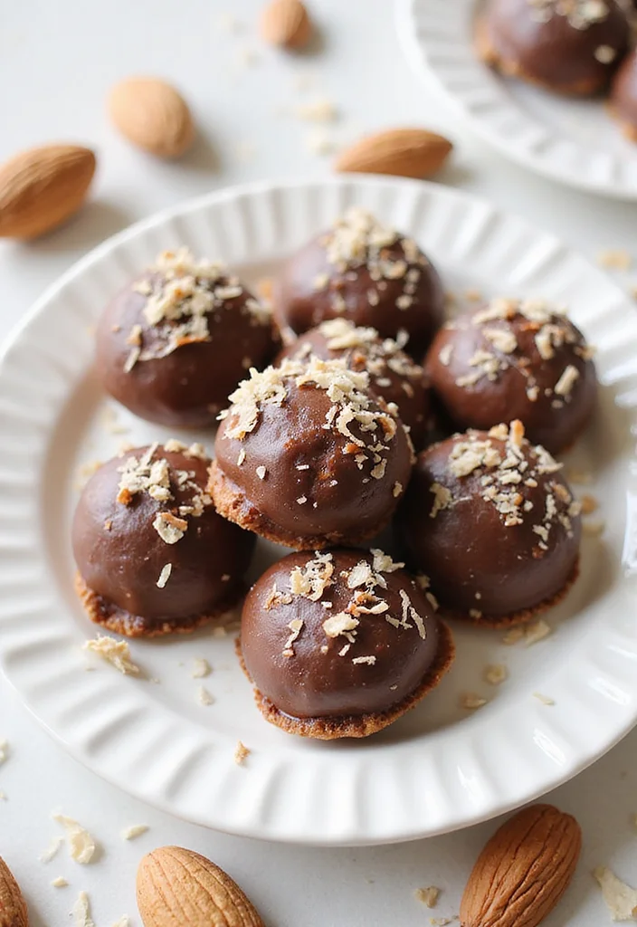 12 Fancy Dessert Recipes That Feel Special but Simple - 4. Almond Joy Energy Bites