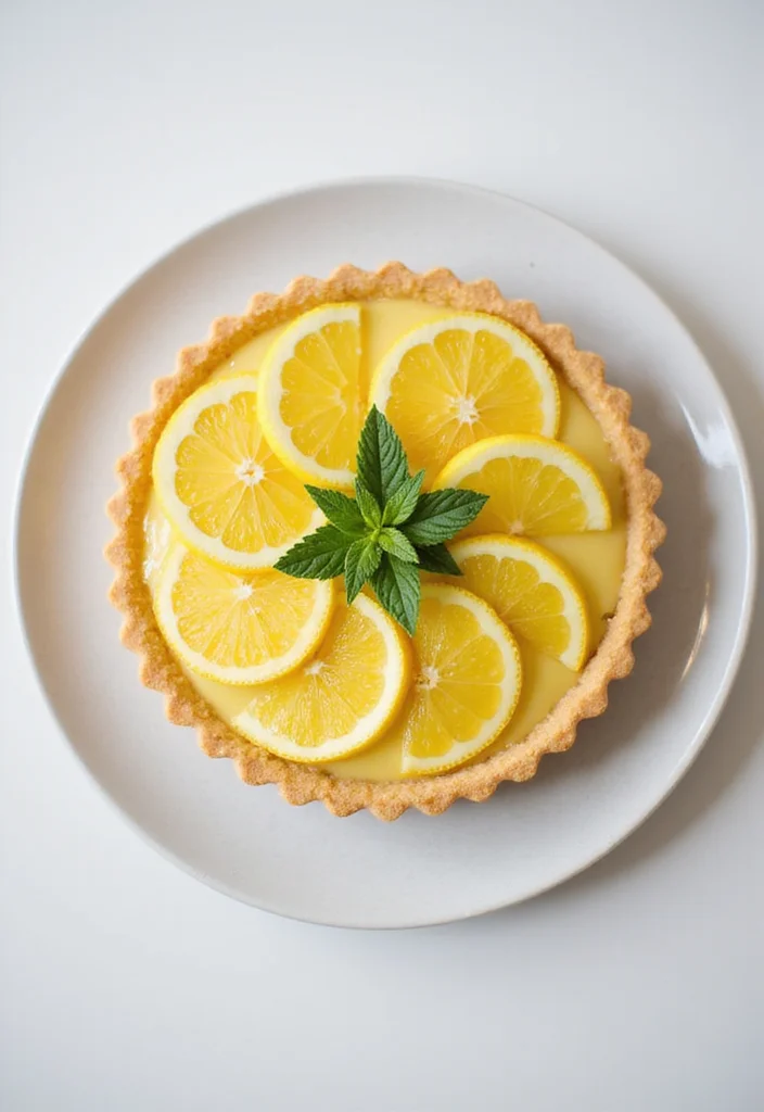 12 Fancy Dessert Recipes That Feel Special but Simple - 5. Vegan Lemon Tart