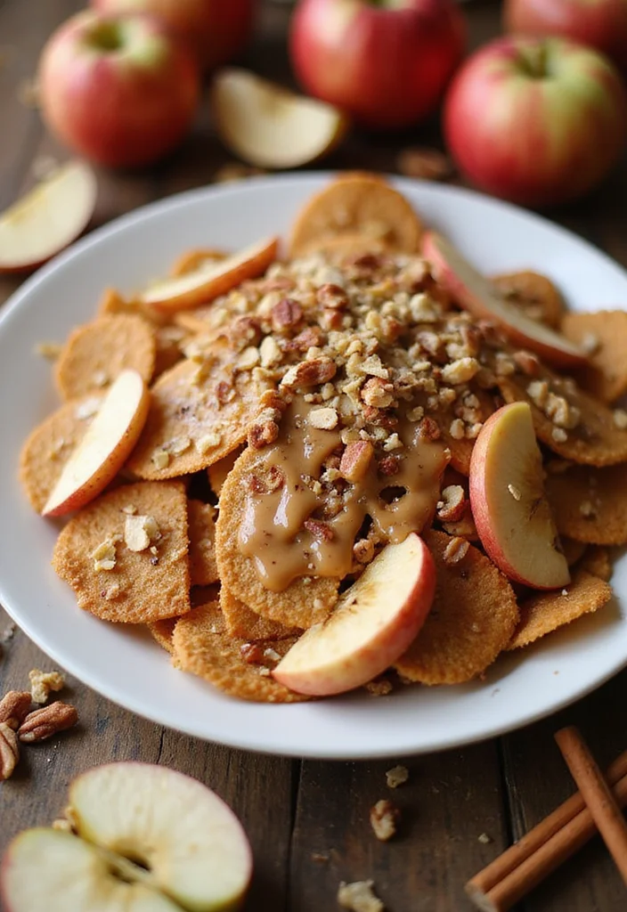 12 Fruity Dessert Recipes Fresh and Simple - 10. Cinnamon Apple Nachos