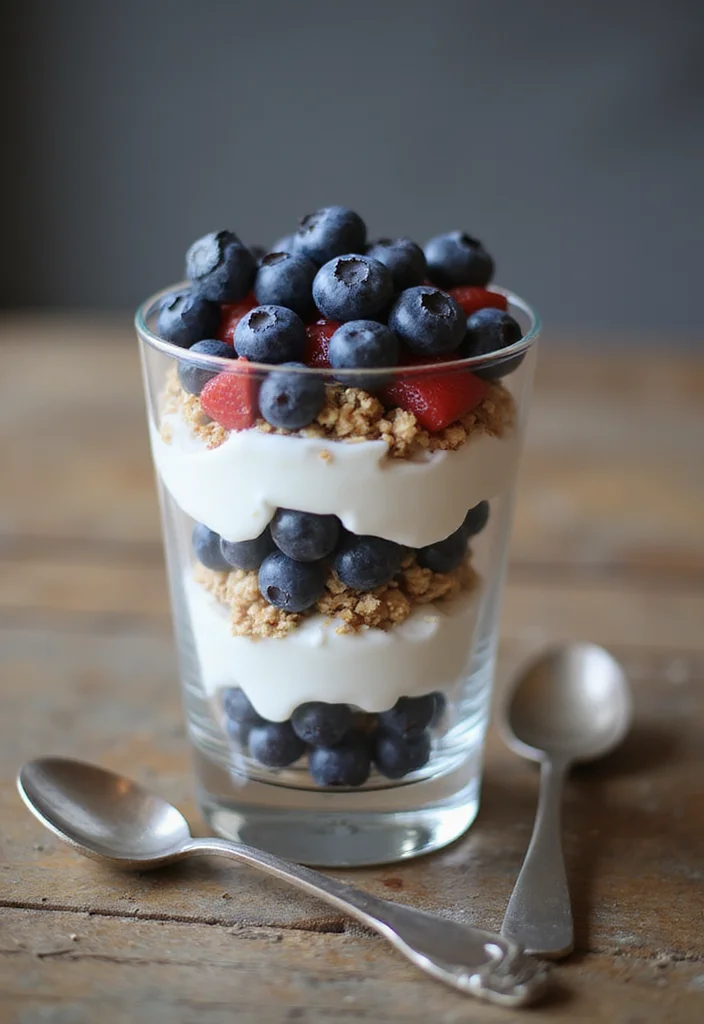 12 Fruity Dessert Recipes Fresh and Simple - 3. Blueberry Yogurt Parfait