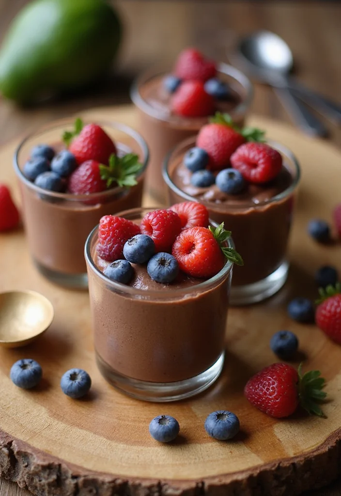 12 Fruity Dessert Recipes Fresh and Simple - 8. Avocado Chocolate Mousse