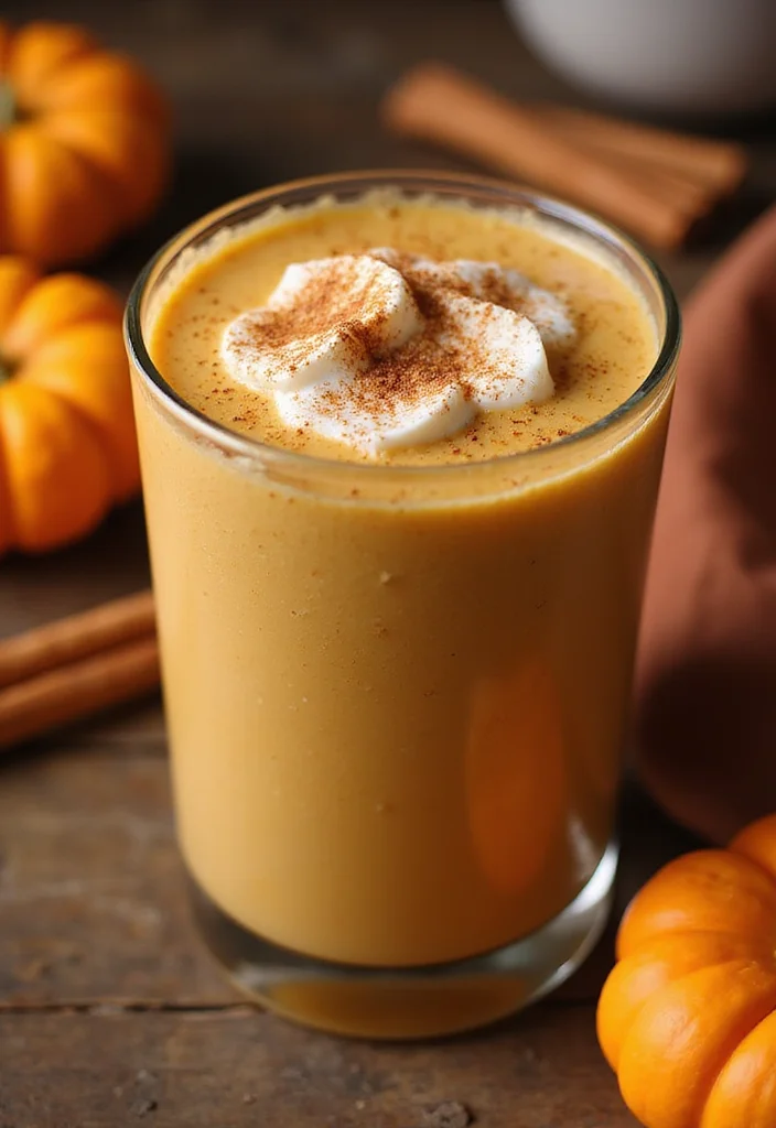 12 Healthy Breakfast Recipes for Busy Mornings - 12. Spiced Pumpkin Smoothie