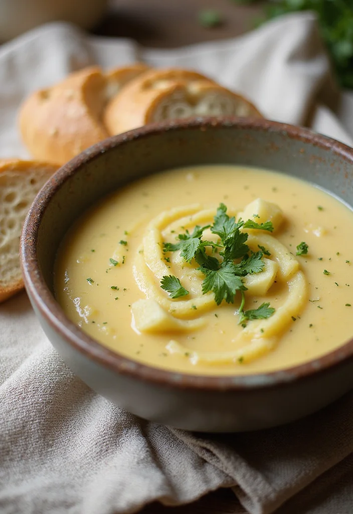 12 Healthy Potato Recipes for Simple Comfort Meals - 2. Creamy Potato and Leek Soup