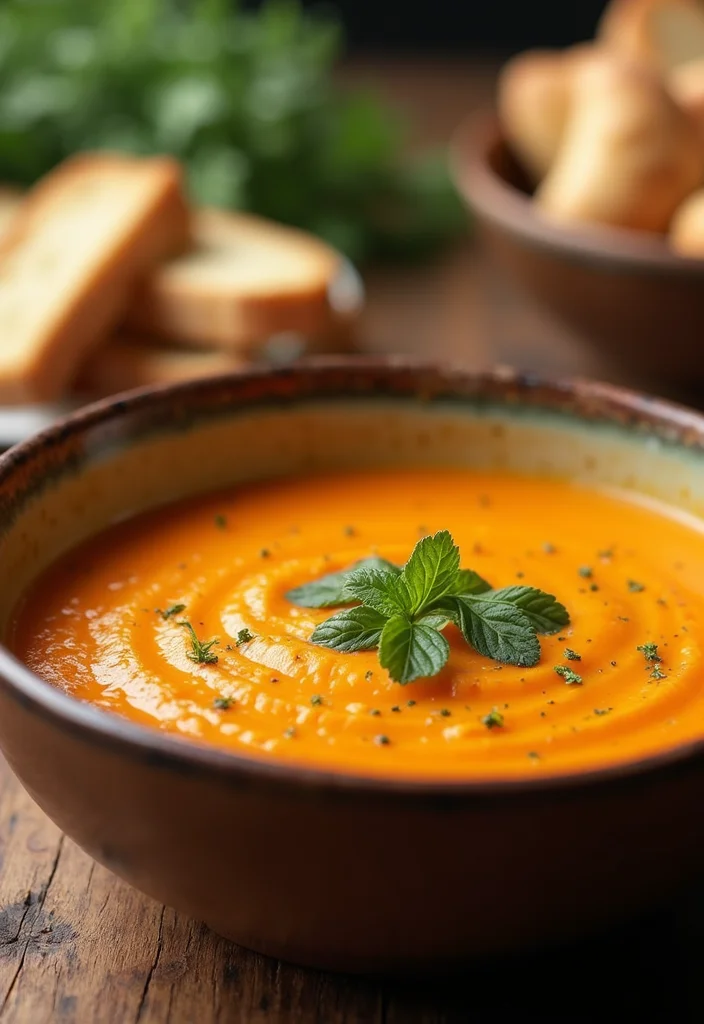 12 Healthy Vegetable Dinner Recipes for Easy Meals - 12. Carrot and Ginger Soup