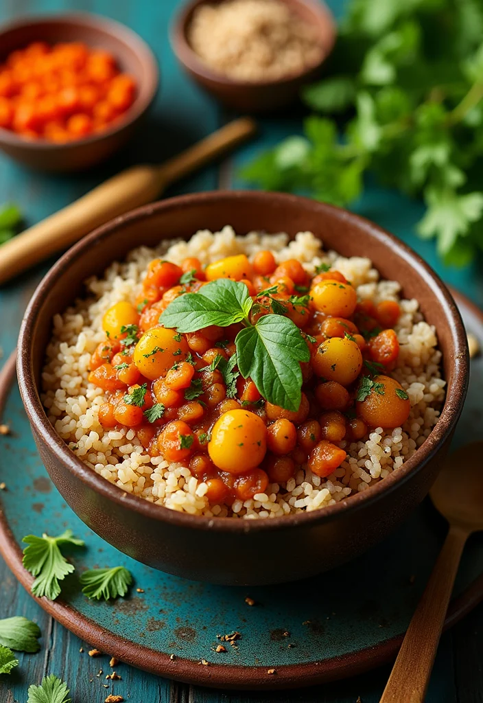 12 Healthy Vegetable Dinner Recipes for Easy Meals - 7. Vegetable and Lentil Curry