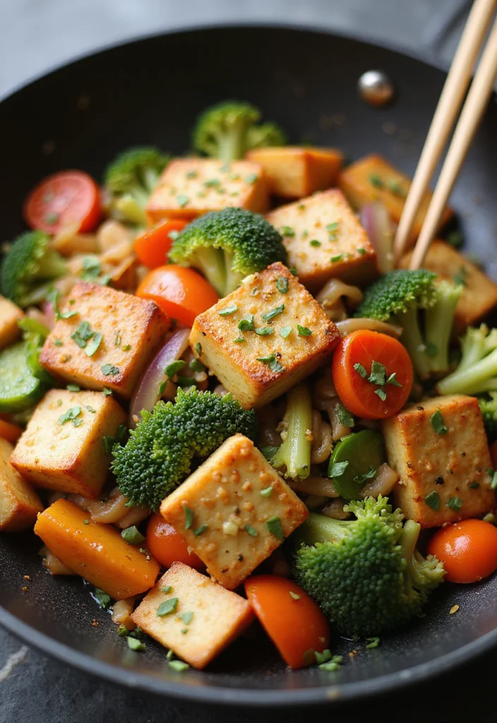 12 Healthy Vegetable Recipes for Flavorful Eating - 10. Vegetable Stir-Fry with Tofu