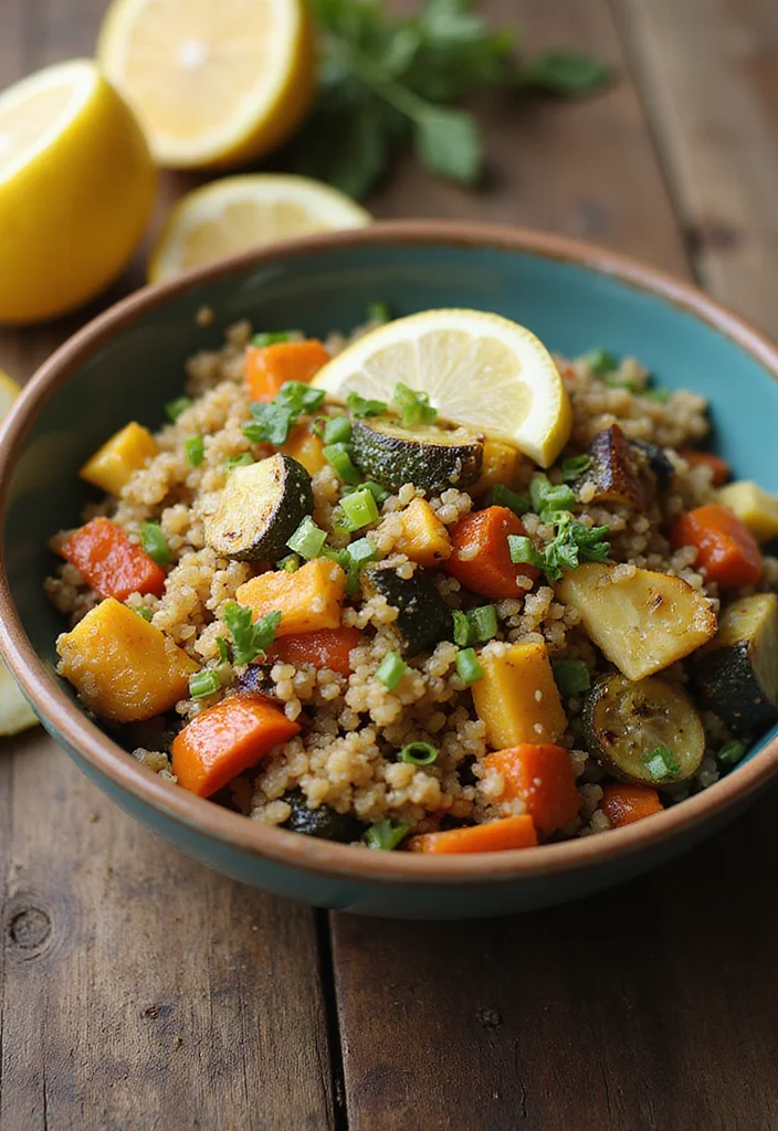 12 Healthy Vegetable Recipes for Flavorful Eating - 3. Roasted Vegetable Quinoa Bowl