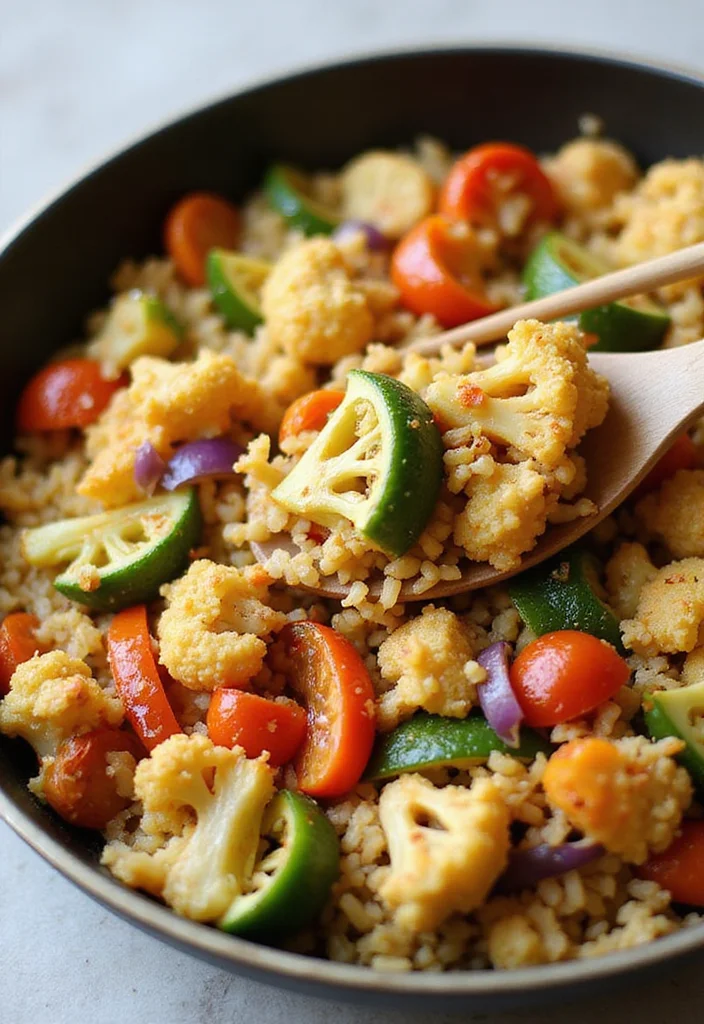 12 Healthy Vegetable Recipes for Flavorful Eating - 6. Cauliflower Rice Stir-Fry