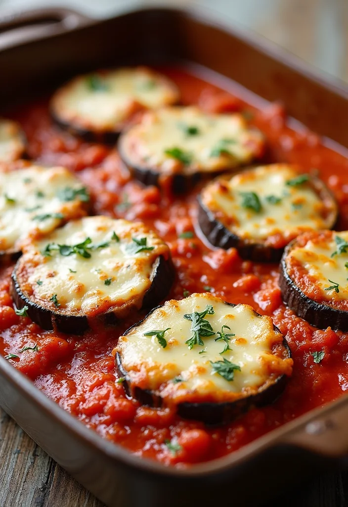 12 Healthy Vegetable Recipes for Flavorful Eating - 7. Eggplant Parmesan
