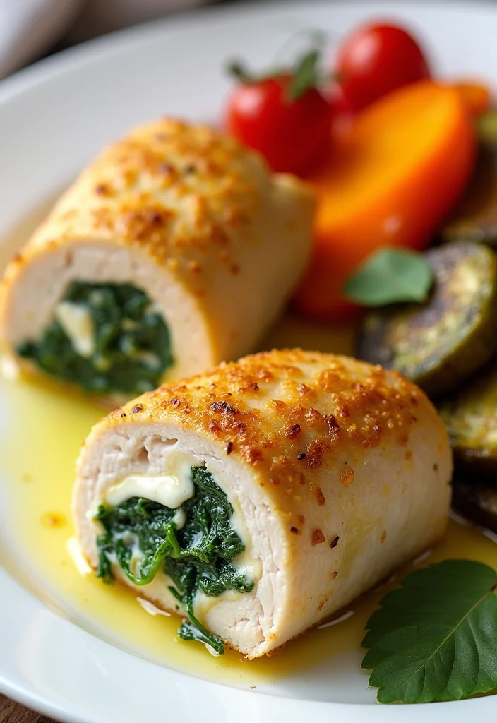 12 Heart Healthy Recipes for Everyday Cooking - 2. Spinach and Feta Stuffed Chicken Breast