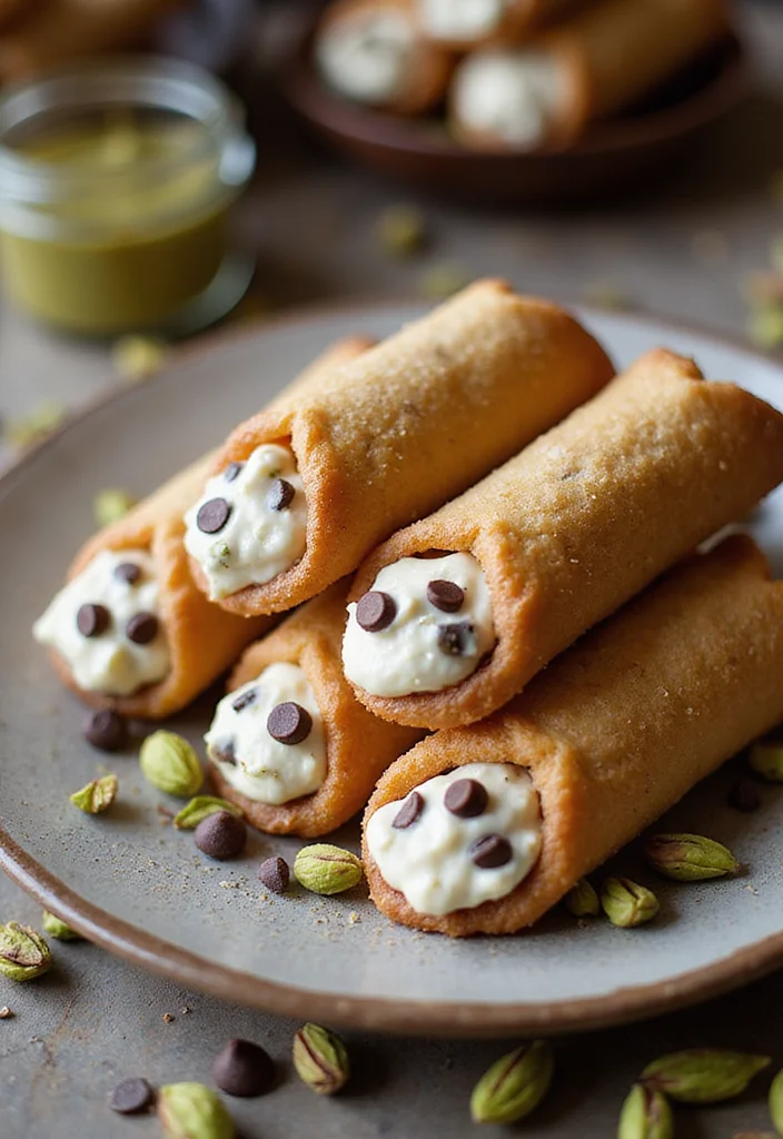 12 Italian Dessert Recipes Full of Classic Flavor - 2. Cannoli: Crispy Italian Pastry