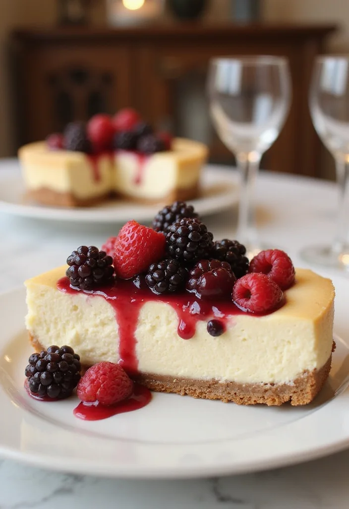 12 Italian Dessert Recipes Full of Classic Flavor - 6. Ricotta Cheesecake: A Lighter Twist
