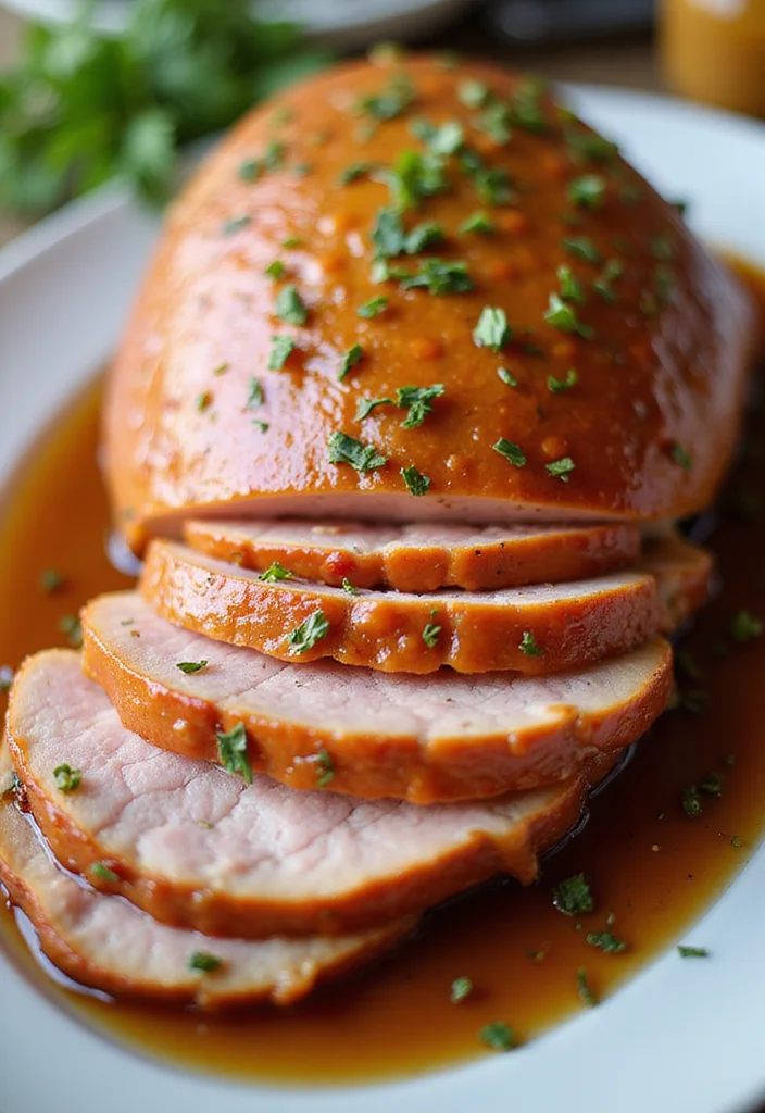12 Keto Meat Recipes for Easy Weeknight Cooking - 12. Honey Mustard Glazed Ham