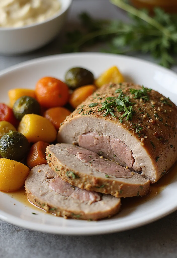 12 Keto Meat Recipes for Easy Weeknight Cooking - 6. Herbed Pork Tenderloin