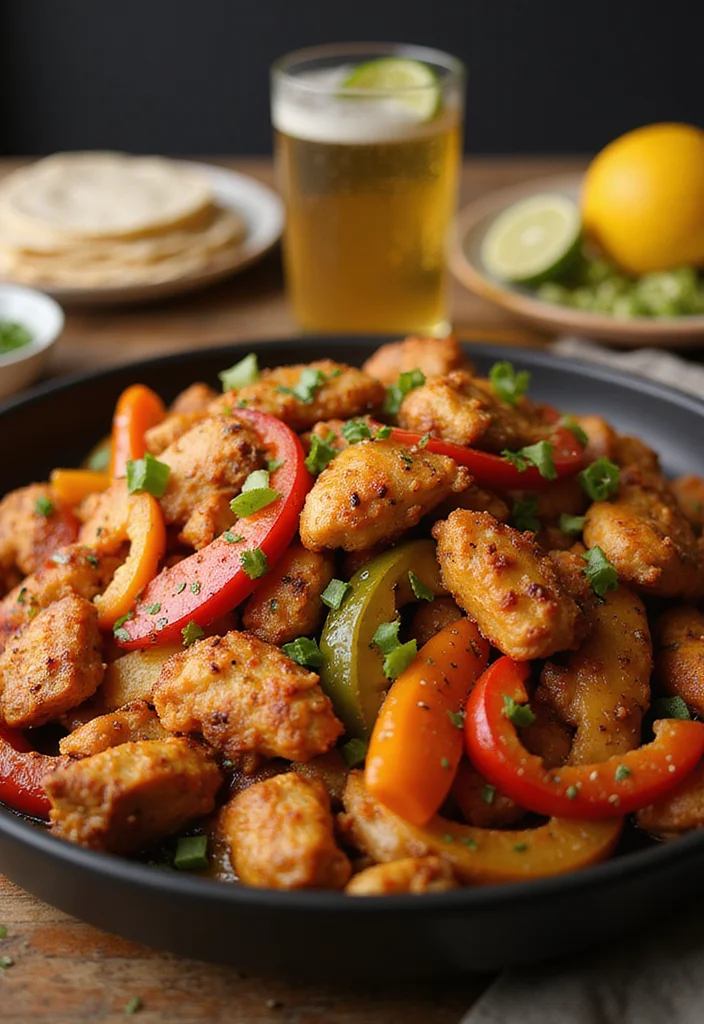 12 Keto Meat Recipes for Easy Weeknight Cooking - 9. Zesty Chicken Fajitas